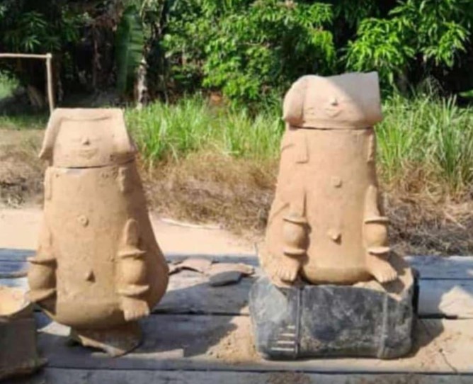 Achados arqueológicos na Amazônia: crianças descobrem urnas funerárias indígenas em quintal